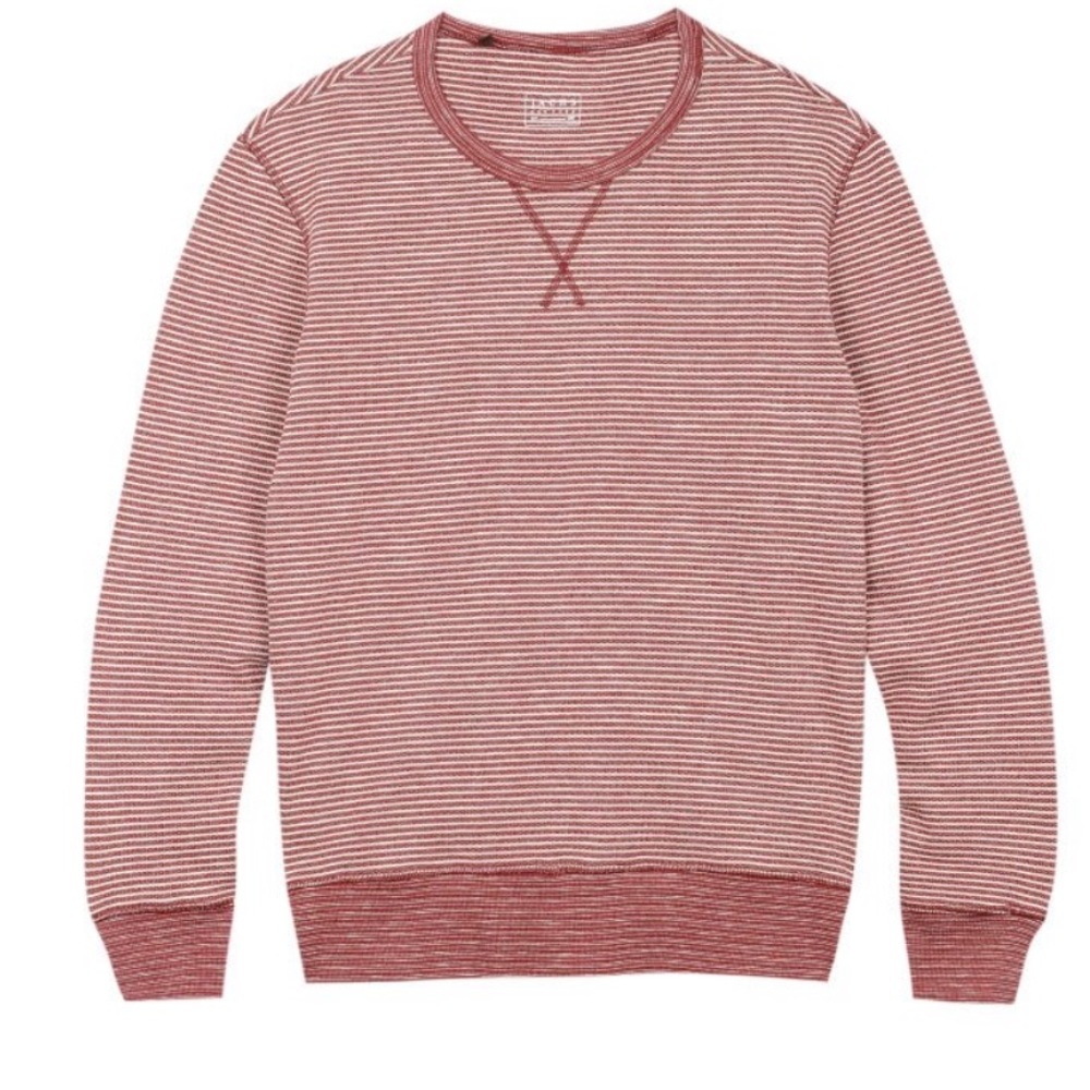 Jachs Amarillo Textured Burgundy Lined Crew Men Size M- New!!